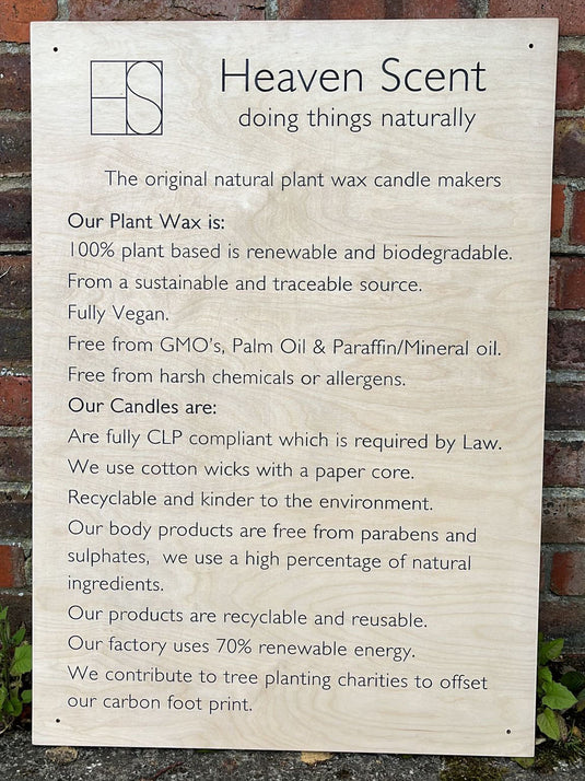 Laser Engraved with Black Paint Infill Birch Plywood Sign