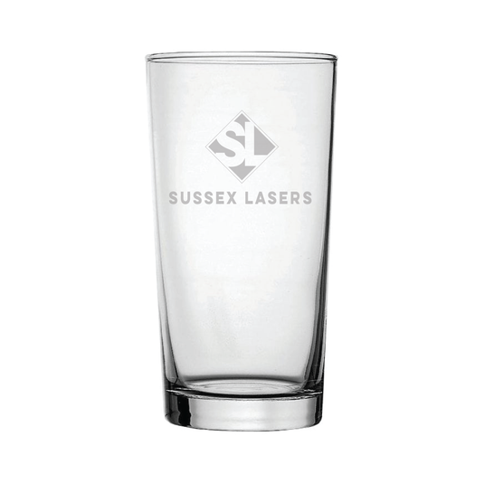 Conical Pint Glass 20oz (57cl) - Laser Engraved Logo