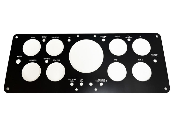 Laser Engraved Hovercraft Instrument Panel – Sussex Lasers