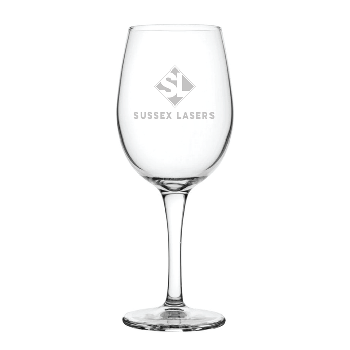 Moda Wine Glass 9oz (26cl) - Laser Engraved Logo